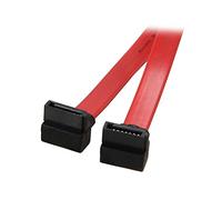 5 pezzi sata 3 iii Cavo, angolo di dritto 90 Sata3 Cavo dati piatto compatibile con Maxtor Seagate Sa Hitachi HDD SSD CD-ROM(18 inches,90 degree Red)