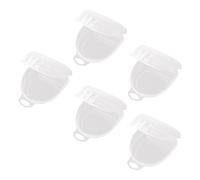 5 Pezzi Scatola Porta da Box in PP, Portatile | Protezione dagli Urti, Superficie Liscia e Design Semplice, per Apparecchi e Mascherine