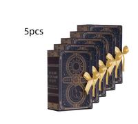 5 pezzi, Scatole di imballaggio creative a forma di libro magico, adatte per compleanni, feste a tema