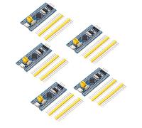 5 pezzi, scheda di sviluppo del minimo STM32F103C8T6, modulo di apprendimento principale con micro USB e interfaccia a 40 pin, supporto per il debugging SWD per progetti em
