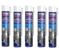 5 pezzi SCHIUMA POLIURETANICA TYTAN ml.750 applicazione manuale