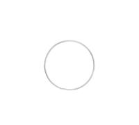 5 pezzi semplice Dreamcatcher anello di metallo rotondo anello di placcatura