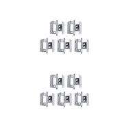 5 pezzi/Set Cerniere a quattro volte, cerniere curva di DIY, cerniera regolabile per porta involucro, hardware Home Prodotti(10pcs)