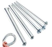 5 Pezzi Set Di Piegatubi a Molla, Piegatubi a Molla, Manuale Piegatrice a Molla, Spring Tube Bender, Per Tubi In Rame, Alluminio e Acciaio a Parete Sottile