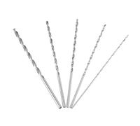 5 Pezzi Set di punte per legno, Punte Elicoidali Extra Lunghe 150mm, Set Punte Trapano con Gambo Dritto HSS Utensile Taglio per Legno, Plastica e Alluminio (Diametro 2/3/3,5/4/5mm)