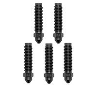 【5 pezzi】Set di ugelli in acciaio temprato per Elegoo Centauri Carbon: 0,2/0,4/0,6/0,8 mm Hotend ugelli - Accessori per ugelli ad alta temperatura e resistente all'usura per stampanti 3D