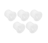 5 Pezzi Set Imbuto di Lozione di Plastica Bianca, Lozioni Sostitutive Facili Erogare e Shampoo per Prodotti per la Cura della Pelle, con Disegno di Base per Imbuto