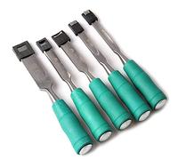 5 Pezzi/Set Scalpello Per Intaglio Del Legno Coltello Da Intaglio Piatto Con Rivetti Per Falegname Strumenti Per La Lavorazione Del Legno Fai Da Te