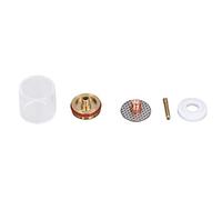 5 pezzi/set TIG Torcia Torcia tazza di vetro in ottone Kit di ugello per colture per pistola per saltura WP - 20/25 Argon