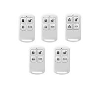 5 Pezzi Sistema di Allarme Wireless per La Casa Intelligente Telecomando per PG103 PG107 Sistema di Allarme di Sicurezza Domestica 433 MHz