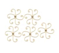 5 pezzi Sistema di supporto per piante Monstera, supporti per steli a uncino per una crescita sana, stabilizzatore per foglie e T