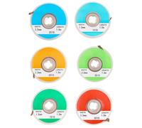 5 pezzi Solder Remover dissaldante treccia rame ad alta efficienza assorbimento stagno per riparazione elettronica e