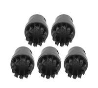 5 pezzi Spazzola for motore a vapore Spazzola for pulizia a vapore nera, compatibile con Karcher