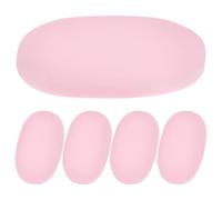 5 Pezzi Spugna per Pulizia Viso, Puff in Spugna Rosa, Delicata | Rimuove Sporco e Sebo, Non Graffia la Pelle, Adatta a Tutti i Generi, Confezione da Cinque Pezzi Colore Casuale