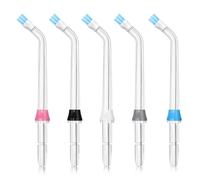 5 pezzi standard di ricambio Jet Tips per ugelli di ricambio Waterpik Classic Jet Consigli per irrigatori orali Set per WP-100 WP-250 WP-450 WP-560 WP-660 WP-811 WP-861 per parentesi graffe
