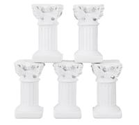 5 pezzi statue di pilastri romani decorazioni per la tavola di nozze basi per