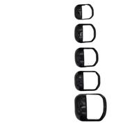 5 Pezzi Stencil For Styling Barba Barba Shaper Strumento For Modellare La Barba Uomo Pizzetto Baffi Strumento For Toelettatura Viso Modello For Lo Styling Dei Capelli For Uomo(5 PCS black)