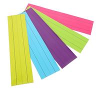 5 Pezzi Striscia Magnetica Cancellabile a Secco, Sezioni, PET | Attività di Scrittura e Uso Pocket Chart, Riutilizzabile, Supporto Didattico per Insegnanti e Studenti