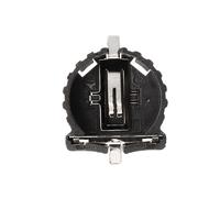 5 pezzi supporto batteria CR1220 custodia per celle a bottone con alloggiamento in plastica nera