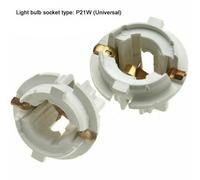 5 Pezzi Supporto Lampada Freno Posteriore Per Auto P21W