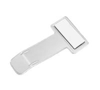 5 pezzi Supporto per biglietti di parcheggio per auto - Clip trasparente durevole, clip per etichetta di parcheggio per parabrezza auto | strumento per il supporto delle autorizzazioni