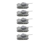 5 Pezzi T-34 Carro Medio Sovietico Modello In Resina 1/2000-1/350