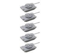5 Pezzi T-55AM2 Carro Armato Russo Modello In Resina 1/2000-1/350