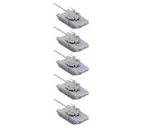 5 Pezzi T-72BV Carro Armato Russo Modello In Resina 1/2000-1/350 | Miniatura 3D in resina T-72BV, per micro diorami militari e collezionisti di mezzi corazzati(1/700(15mm))
