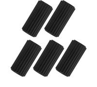 5 Pezzi Tappi Terminali Freno Sedia a Rotelle, Plastico Nero | Coperture Laterali a Vite, Diametro Interno 15mm, per Sedia a Rotelle e Deambulatori