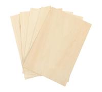 5 Pezzi Tavola in Legno di Tiglio per Pirografia e Pittura Acrilica | Superficie Molto Liscia e Piatta, Adatta a Scuola, Feste e Progetti Creativi Minore Sporco