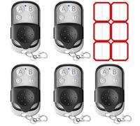 5 Pezzi Telecomando Cancello Universali, Telecomando 433 Mhz Universale, Radiocomando Cancello Universale Per Interruttore, Porta Del Garage, Interruttore Per Tapparelle