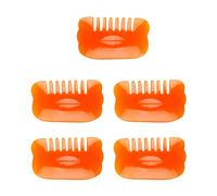 5 pezzi testa gua sha bordo guasha raschiando pettine testa collo massaggiatore