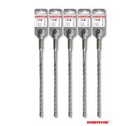 5 pezzi trapano per calcestruzzo SDS PLUS 6,5 mm 260 Quadro taglio a croce tr...