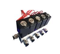 5 pezzi tubo di collegamento valvola collettore OD 1/8 1/4 3/8 1/2 4/6/8/10mm elettrovalvola pneumatica ad azione diretta 2V025-06 set valvola gas(6mm)