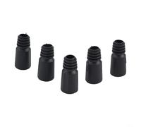 5 pezzi tubo freno idraulico compressione dado copertura per Sm-bh59 compatibile con per Slx per Alivio per freni Acera Guarnizione in gomma nera
