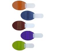5 Pezzi Tutore Dita Mano, Stecca Dito Mano a Scatto Raddrizza Tutore Pollice a Scatto, Adatto Per Dito Indice, Medio, Anulare, Mignolo, Buono Per Le Rotture Del Grilletto e Le Dita Tese (C)