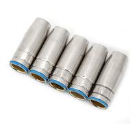 5 Pezzi Ugello Gas Conico in Rame Resistente Al Calore 15mm Binzel MB 25AK Accessori per Torcia di Saldatura MIG MAG