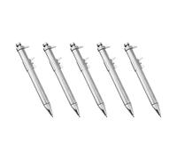 5 pezzi Vernier Container Pen Misurazione Righello Roller Ball Penna Studente 0-100 Mm Strumento di Misurazione Multifunzione Drop Shipping Stationerie