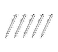 5 pezzi Vernier Container Pen Misurazione Righello Roller Ball Penna Studente 0-100 Mm Strumento di Misurazione Multifunzione Drop Shipping Stationerie