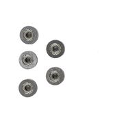 5 pezzi VU Groove Roller Wheel Cuscinetti a sfere Cuscinetto puleggia macchina da ricamo(V624ZZ 4x13x6mm)