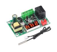 5 pezzi W1209 LED Termostato Digitale Regolatore di Temperatura Modulo Interruttore Termometro Sensore NTC Impermeabile AC 110-220V(Red)