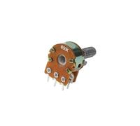 5 pezzi WH148 20MM 6Pin doppio potenziometro B1K B2K B5K B10K B20K B50K B100K B250K B1M Ohm Rotary variabile resistenza a film di carbonio(1K Ohm)