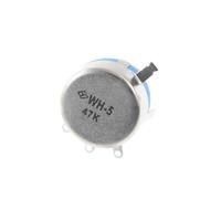 5 pezzi WH5-1A 470R 1K 10K 47K 4K7 100K 470K 220K 1K5 22K 1M ohm Potenziometro rotante a cono in carbonio con albero tondo a 3 terminali WH5(22K 5PCS)