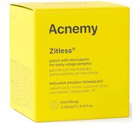 5 Pezzo Acnemy ZITLESS patches with microdarts