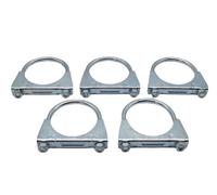 5 Pezzo Fascetta Scarico ad Arco Stringitubo Morsetto M8 Ø 70 MM