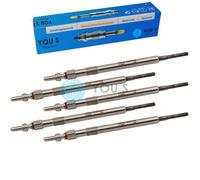 5 Pezzo You.S Originale Candelette per Volvo V70 II (Sw) III ( Bw ) 2.4 D D5