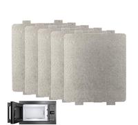 5 piastra mica per microonde, disco di mica per microonde, piastra di mica per forno a microonde, fogli di piastra di mica universali per cucine a induzione, forni a microonde e altri elettrodomestici