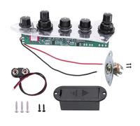 5 piastre di controllo cablate caricate Jazz Bass for basso a 4/5 corde JB07