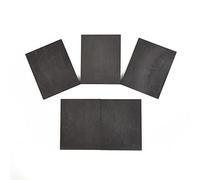 5 piastre in grafite 150X100mm - Kit di fogli in grafite di carbonio durevoli for elettrolisi EDM e metallurgia(Thick3mm)