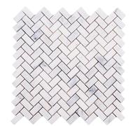 (5 piastrelle) Mosaico Marmo Pietra Naturale Arringbone Carrara Marmo Antico Mosaico Marmo Marmo per Pavimenti Parete Bagno WC DOCCIA CUCINA SPECCHIO TAPPETO RIVESTIMENTO Vasca da bagno Tappetino a